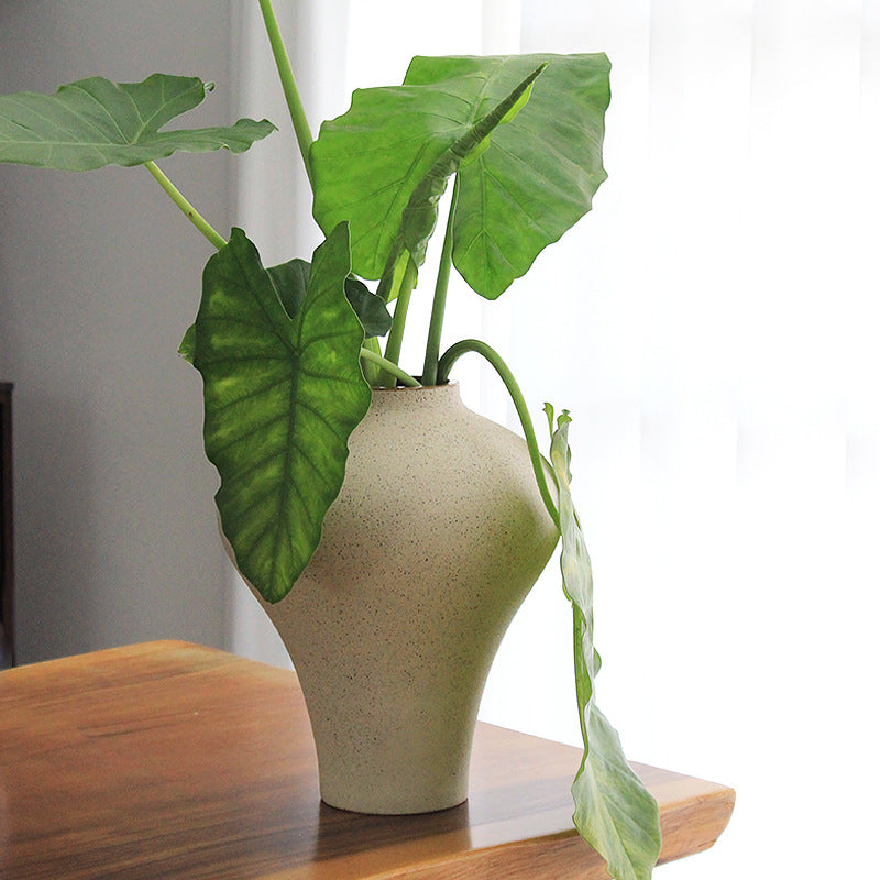 Black-and-white Hydroponic Ceramic Living Room Decor