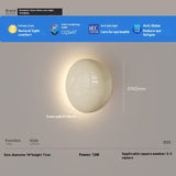 Wall Lamp Bedroom Bedside Round Ambience Light