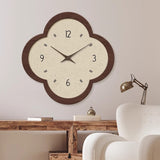 French Style Wooden Clocks Cloud Wall Clock Living Room High Sense