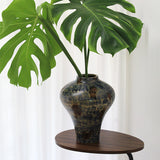 Black-and-white Hydroponic Ceramic Living Room Decor