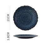 Creative Kiln Turned Retro Ceramic Plates