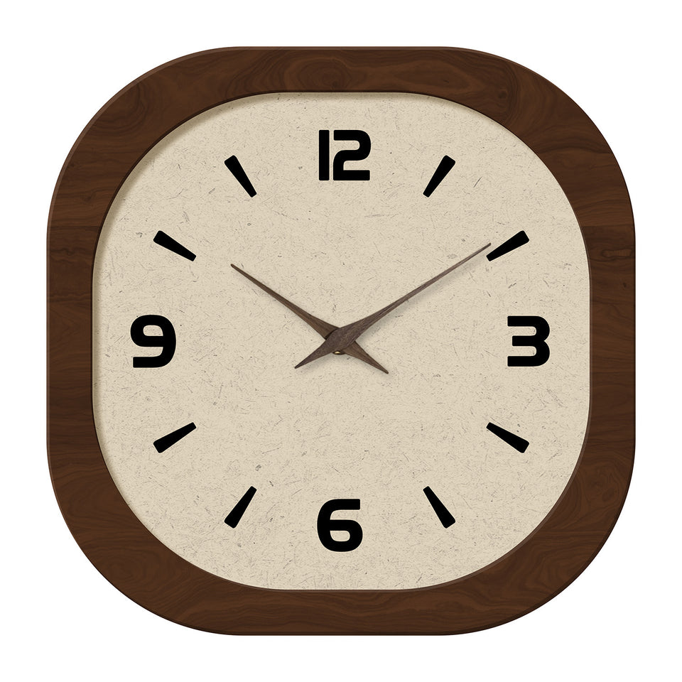 French Style Wooden Clocks Cloud Wall Clock Living Room High Sense