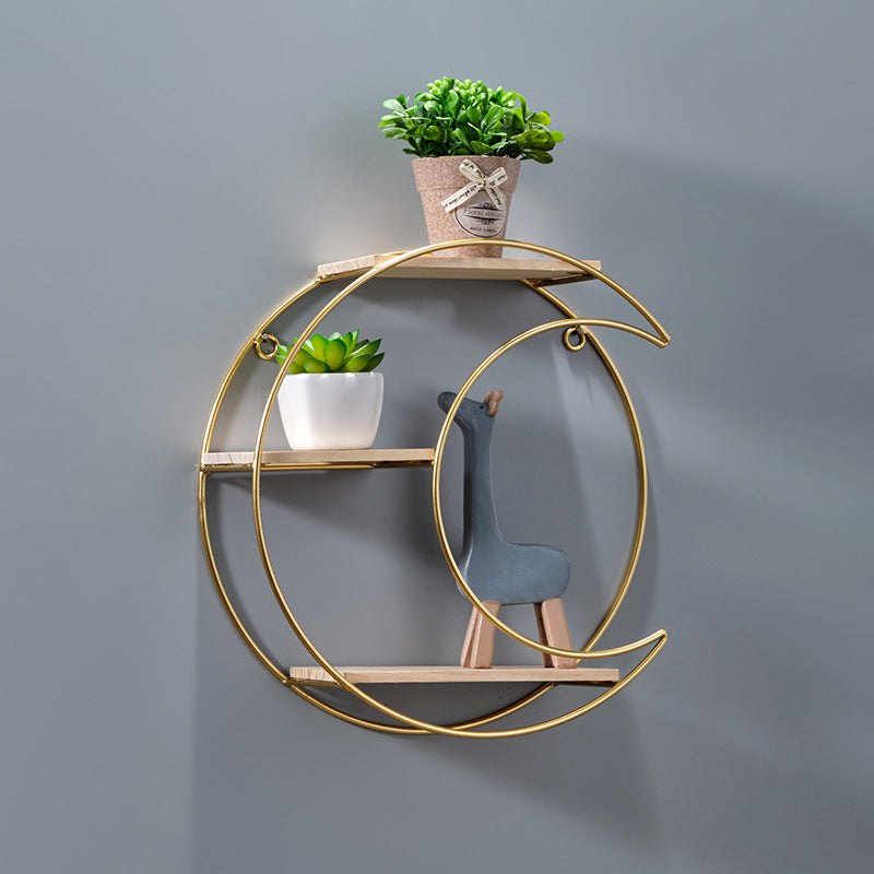 Restaurant Wall Decor Living Room Wall Storage Wall-mounted Shelving