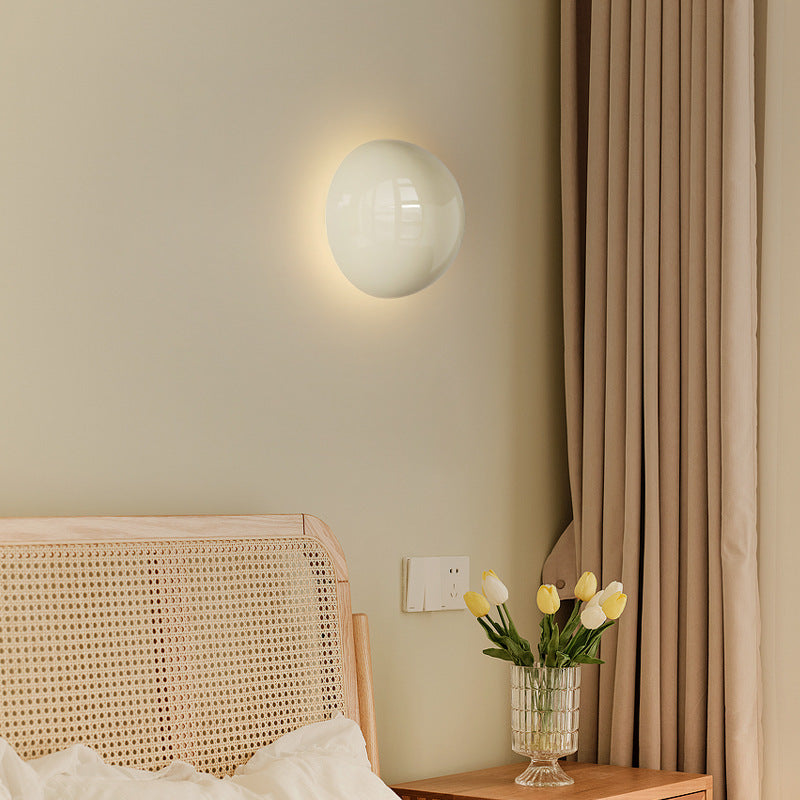 Wall Lamp Bedroom Bedside Round Ambience Light