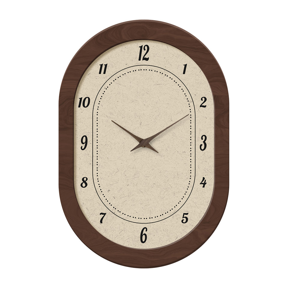 French Style Wooden Clocks Cloud Wall Clock Living Room High Sense